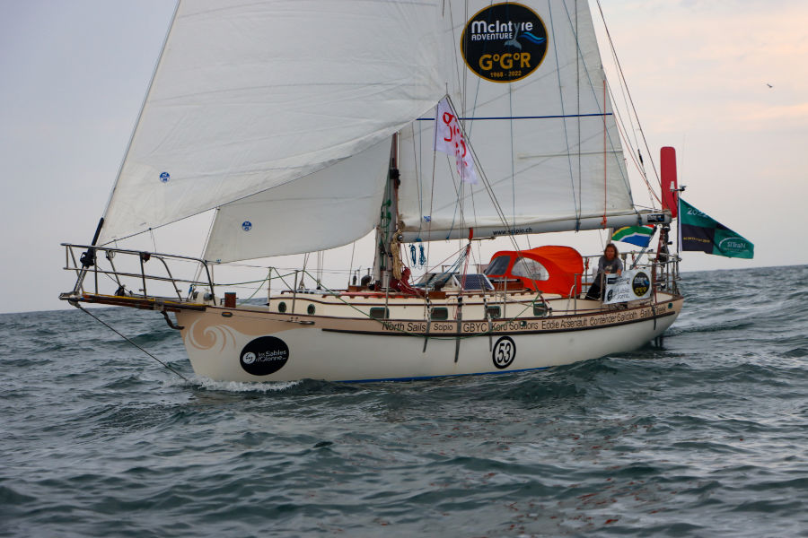 Golden Globe Race 2022 - Arrival SITraN challenge