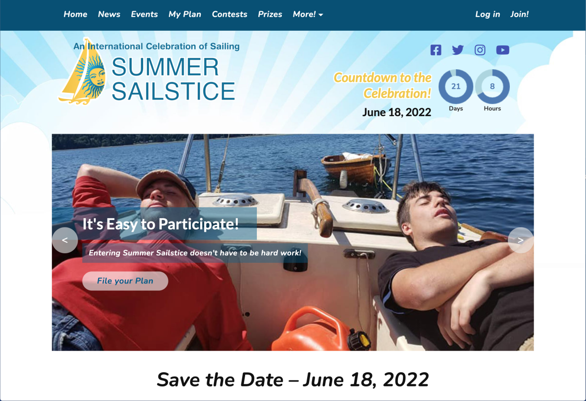 Summer Sailstice website