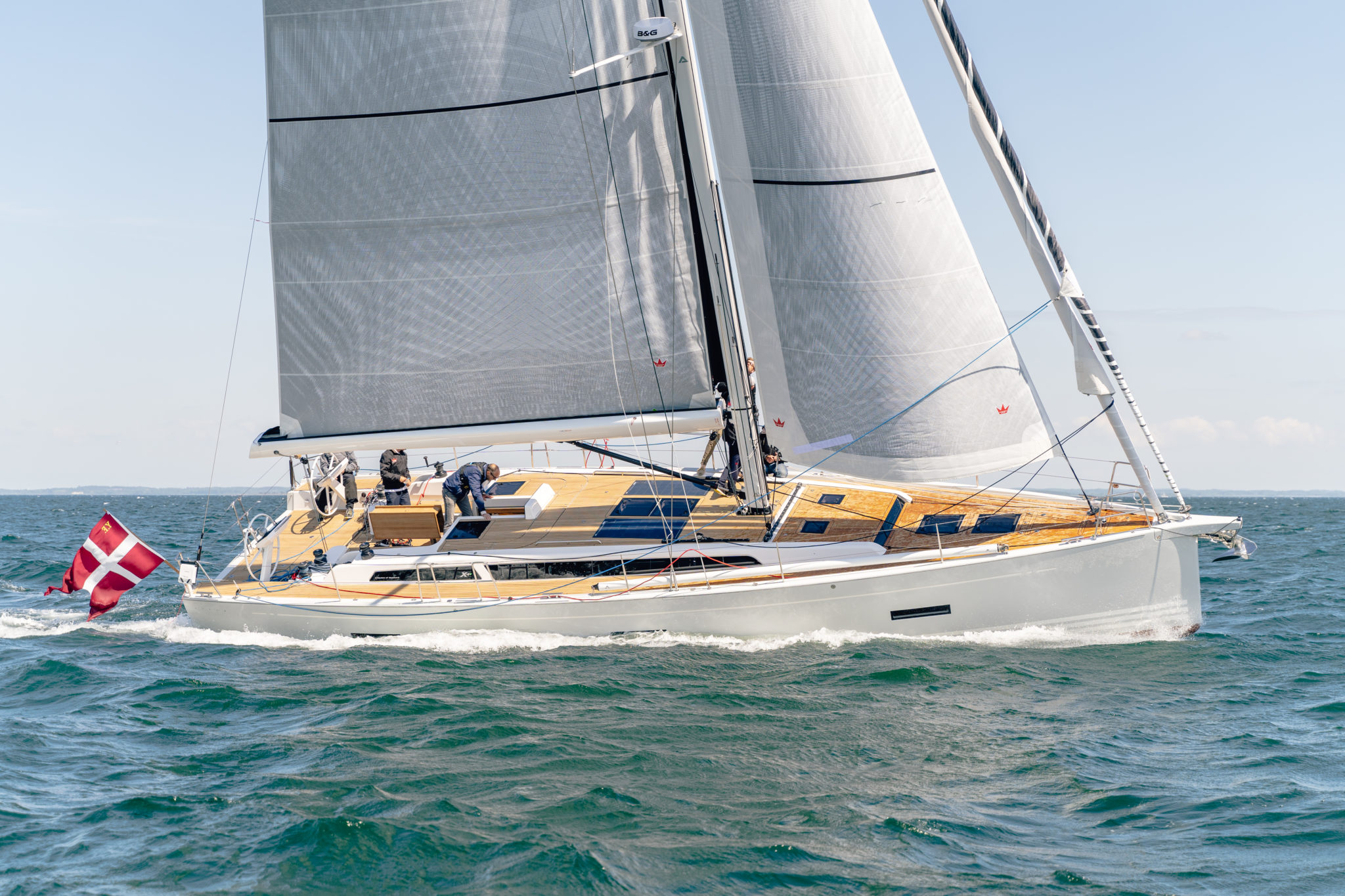 A new 49 ft. electric sailing yacht from X-Yachts