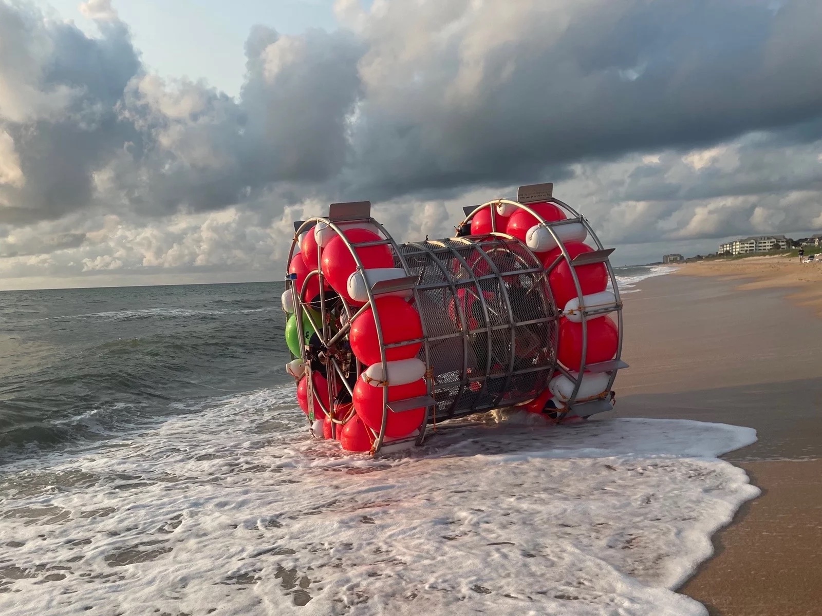 Coast guard arrests man in hamster wheel